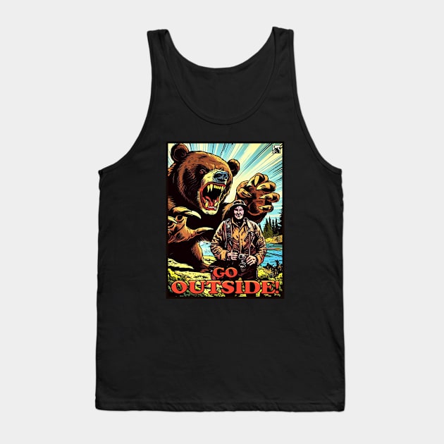 Go Outside! Tank Top by cloudlanddesigns